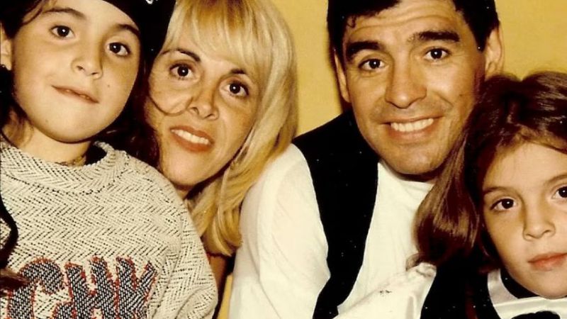 Claudia Villafañe recordó a Diego Maradona en el día de su cumpleaños